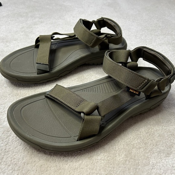 TEVA Hurricane XLT2 Sport Sandals Men\'s 12 Green Strappy Cushioned Hiking main image 3